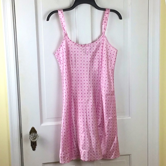 Morgan Taylor Intimates Lingerie Slip Dress Nighty Satin - Picture 1 of 6